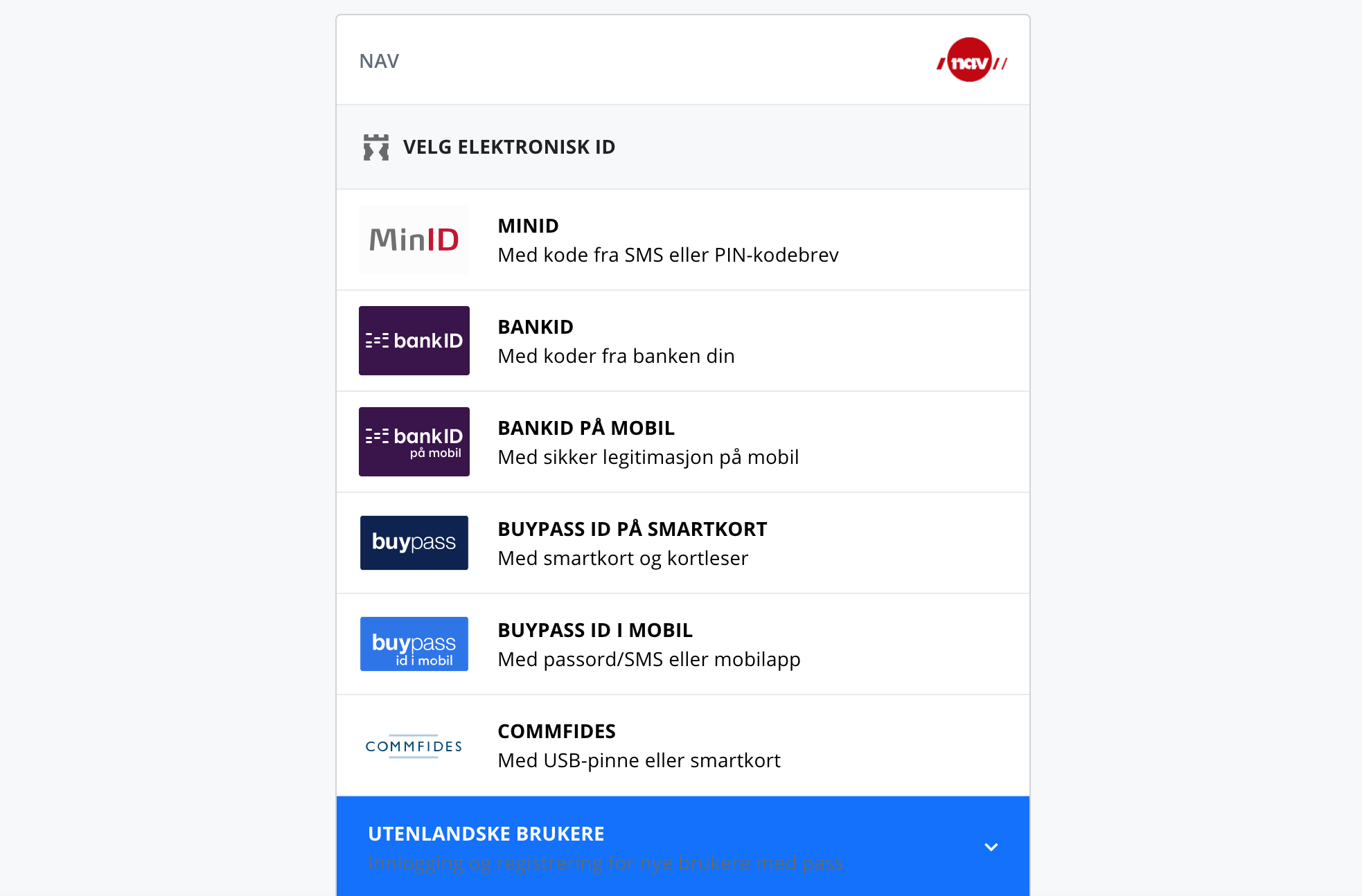 Nowy sposób logowania do NAV z D-numerem, bez Bypass i BankID | localmarket.no