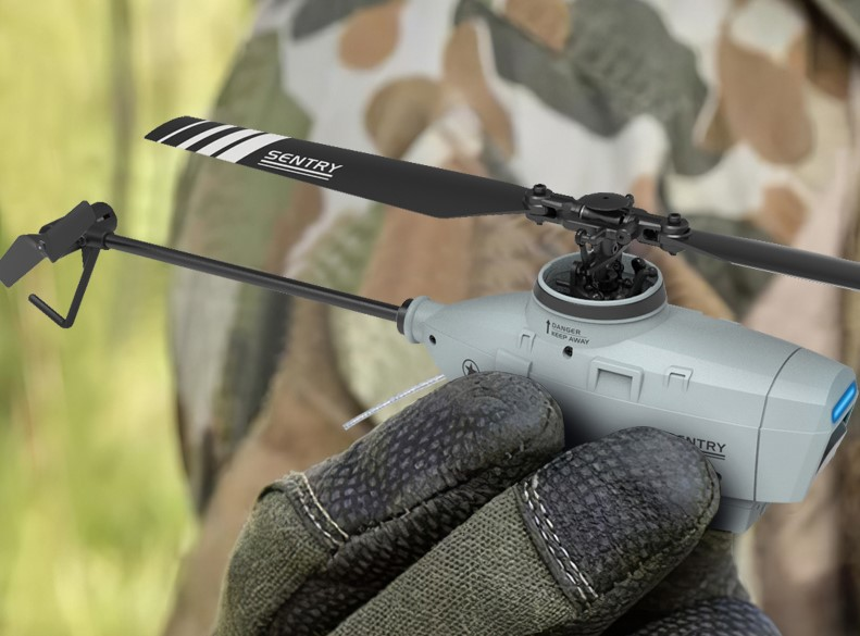 Dron w Norwegii | Ten wojskowy helikopter został oddany do użytku cywilnego | localmarket.no